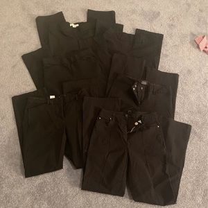 8 Pair women’s work dress pants